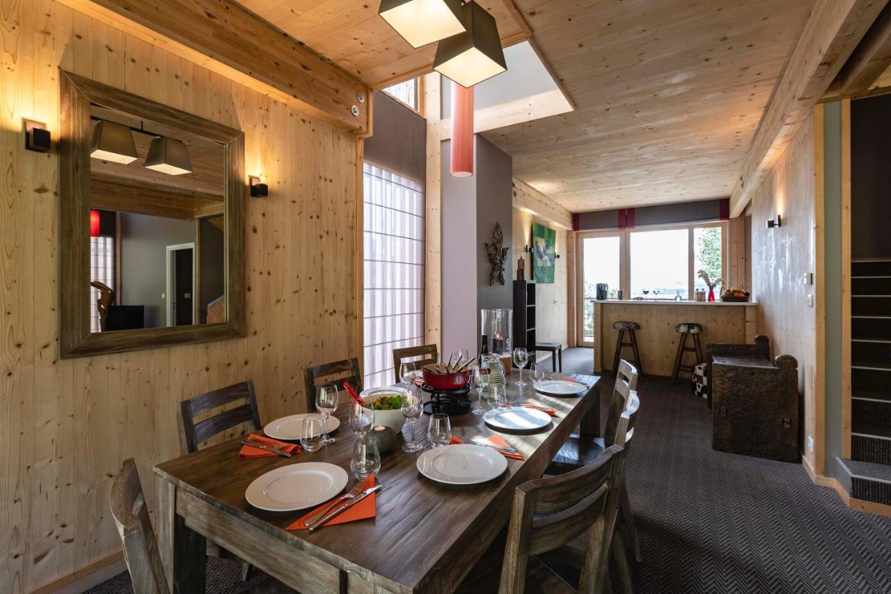 L'Aiguille Grive Chalets Hotel Les Arcs  Bagian luar foto