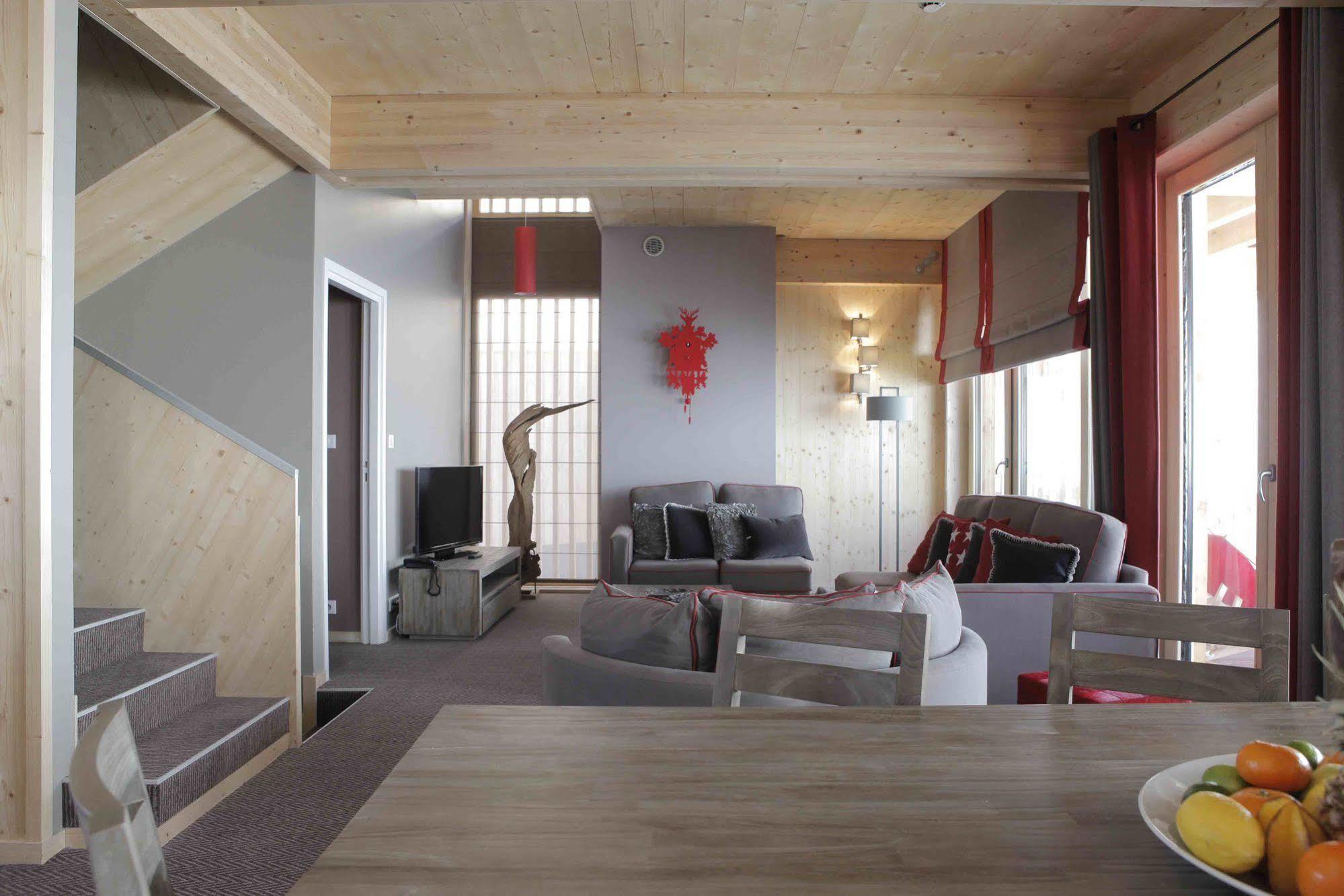 L'Aiguille Grive Chalets Hotel Les Arcs  Bagian luar foto