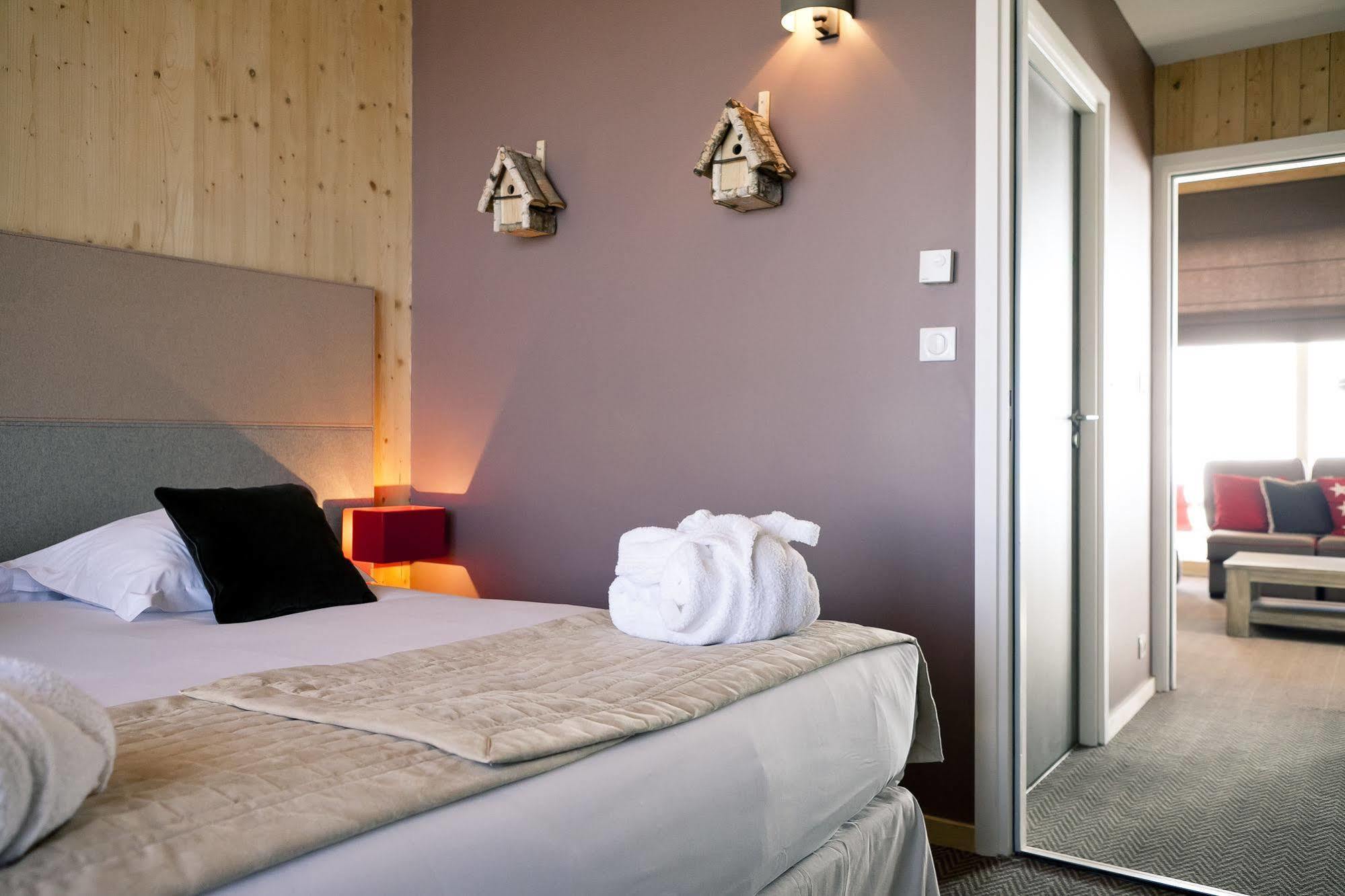 L'Aiguille Grive Chalets Hotel Les Arcs  Bagian luar foto