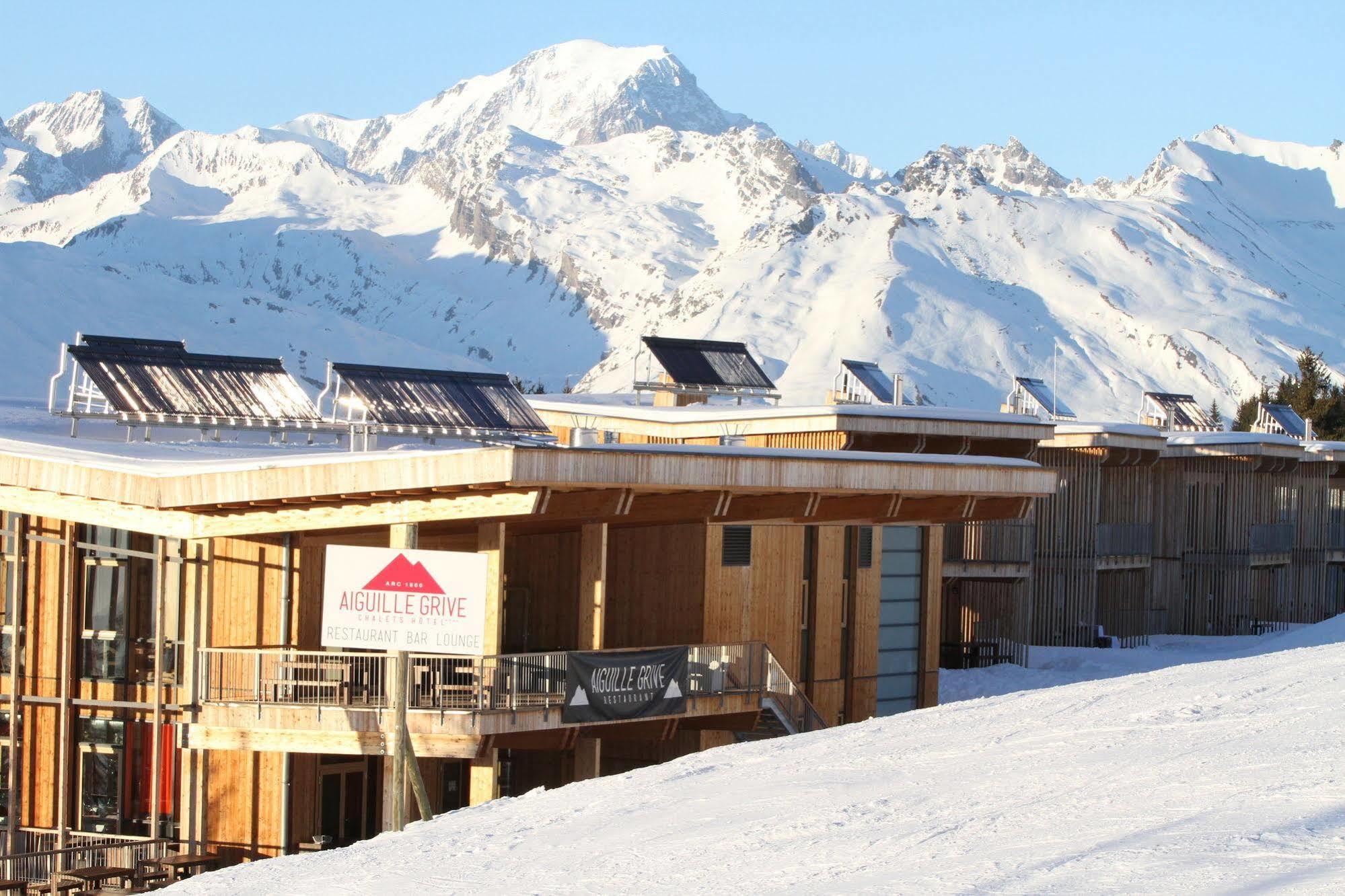 L'Aiguille Grive Chalets Hotel Les Arcs  Bagian luar foto